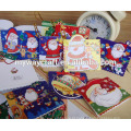 2015 Holly Jolly Holiday Christmas Gift Tags Glitter Pendure no Feliz Natal Writable Gift Labels
